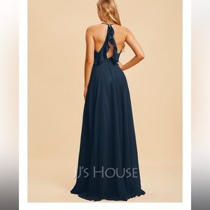 JJs house Bridesmaids dress, A-line, V-neck